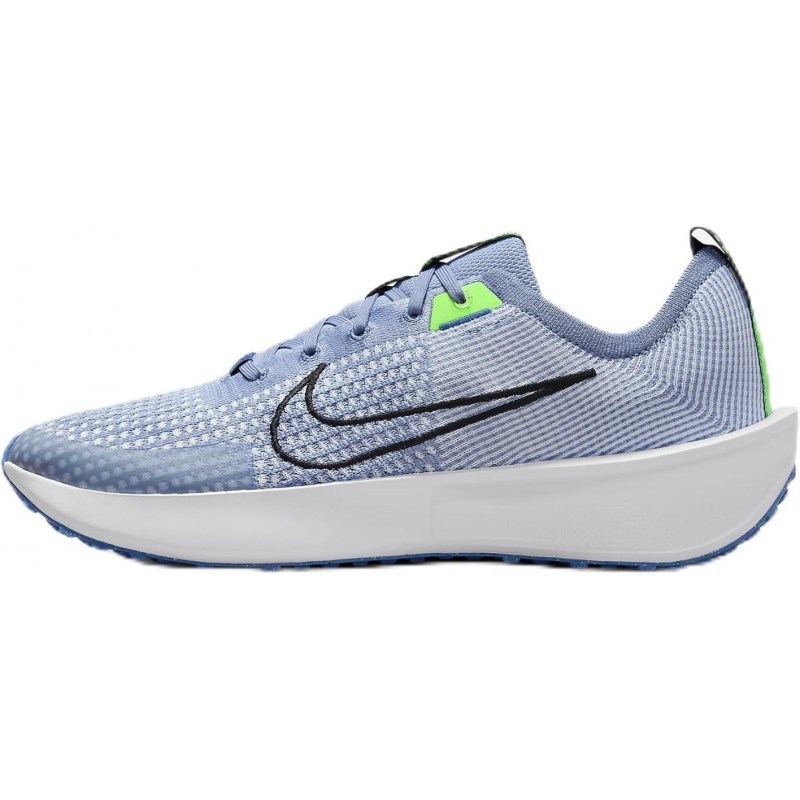 Chaussures de course sur route Nike Interact Run pour homme (FD2291-401, ardoise cendrée/gris football/bleu étoile/noir)