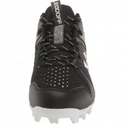 Chaussure de baseball à crampons moulés en caoutchouc Leadoff Mid pour hommes d'Under Armour