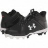 Chaussure de baseball à crampons moulés en caoutchouc Leadoff Mid pour hommes d'Under Armour