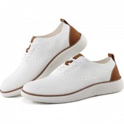 VILOCY Baskets décontractées pour hommes Oxfords Business Mesh Chaussures de marche respirantes Tennis Confortable