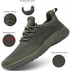 Chaussures de tennis à enfiler pour hommes, baskets de marche, de course, légères, respirantes, décontractées, semelle souple, e