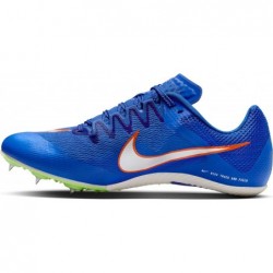 Chaussures d'athlétisme Nike Rival Sprint (DC8753-401, bleu coureur/citron vert/orange sécurité/blanc)