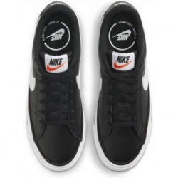 Chaussures de gymnastique et de tennis NIKE pour hommes, noir, blanc, gomme, marron clair