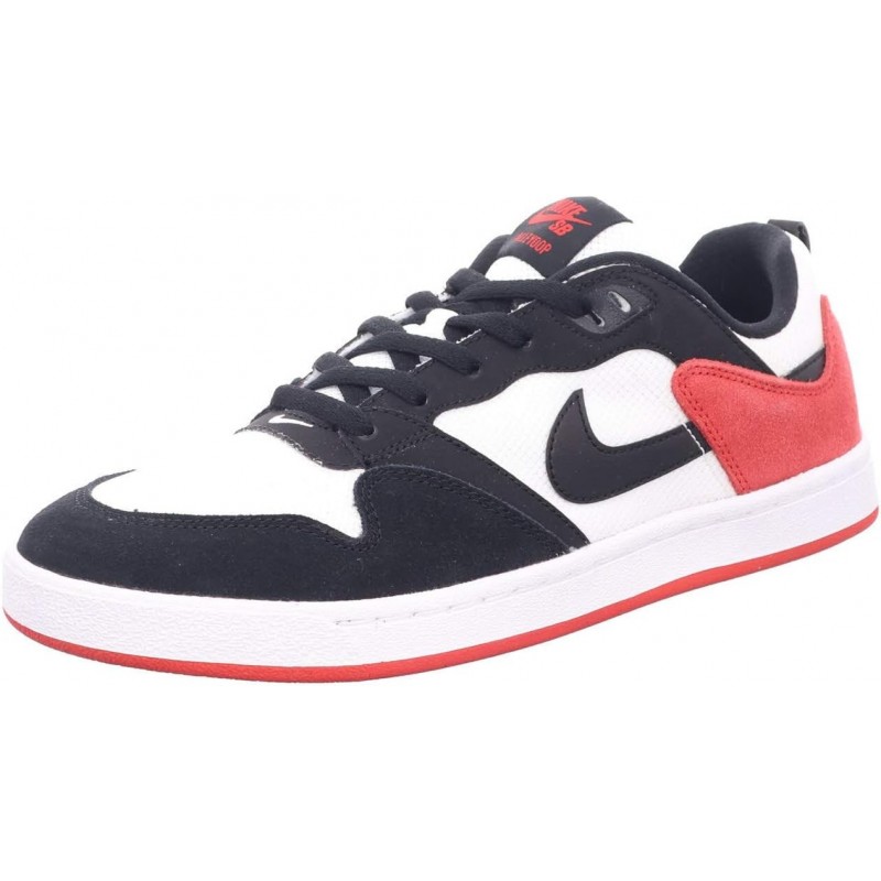 Nike Sb Alleyoop Trainers Cj0882 Chaussures pour hommes, Blanc Noir Université Rouge 102