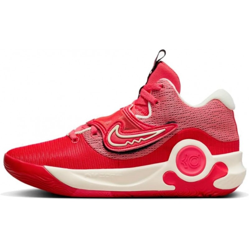 Chaussures de basket-ball Nike KD Trey 5 X (DD9538-601, rouge université/brillant braise/bordeaux)