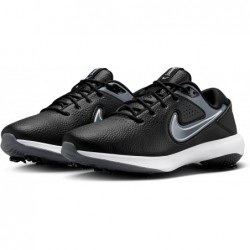 Chaussures de golf Nike Victory Pro 3 pour homme (large) (DX9028-003, noir/gris froid/blanc)