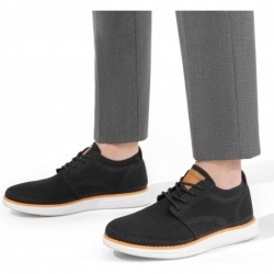 Baskets en maille KnitFlex Breeze pour hommes de Bruno Marc Oxfords Chaussures de marche décontractées légères à lacets