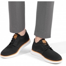 Baskets en maille KnitFlex Breeze pour hommes de Bruno Marc Oxfords Chaussures de marche décontractées légères à lacets