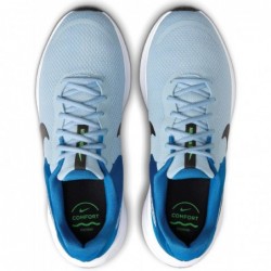 Chaussures de course sur route Nike Revolution 7 pour homme (FB2207-402, bleu armure clair/bleu étoile/vert grève/noir)