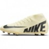 Chaussures de football montantes multi-surfaces Nike Mercurial Superfly 9 Club (DJ5961-700, Limonade/Noir)