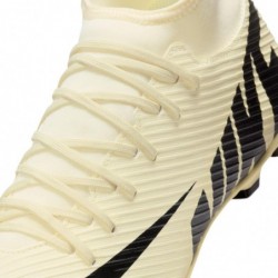 Chaussures de football montantes multi-surfaces Nike Mercurial Superfly 9 Club (DJ5961-700, Limonade/Noir)