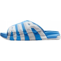 Claquettes Nike Air More Uptempo pour homme (FD9884-400, bleu université/bleu université/blanc)