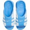 Claquettes Nike Air More Uptempo pour homme (FD9884-400, bleu université/bleu université/blanc)