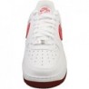 Chaussures Nike Air Force 1 '07 pour femme (FQ7626-100, blanc/rouge équipe/rouge dragon/adobe)