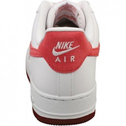 Chaussures Nike Air Force 1 '07 pour femme (FQ7626-100, blanc/rouge équipe/rouge dragon/adobe)