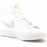 Chaussures de skate décontractées Nike Blazer Mid '77 pour grands enfants Da4086-002 (blanc/teinte royale/éblouissement solaire)