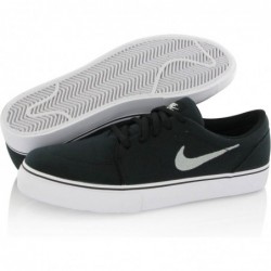 Nike SB Satire Canvas Baskets Homme 555380 Baskets Chaussures (Noir Métallique Argent Noir 001)