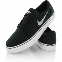 Nike SB Satire Canvas Baskets Homme 555380 Baskets Chaussures (Noir Métallique Argent Noir 001)