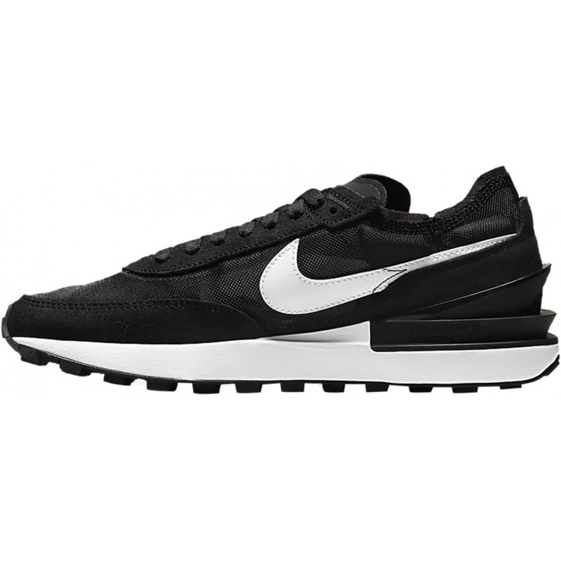 Baskets NIKE Waffle One Chaussures de sport tendance DC2533 (Noir/Orange/Blanc 001)