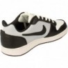 Nike Ebernon Low Prem Baskets Homme AQ1774 Baskets Chaussures (Blanc Noir Gris Loup 102)