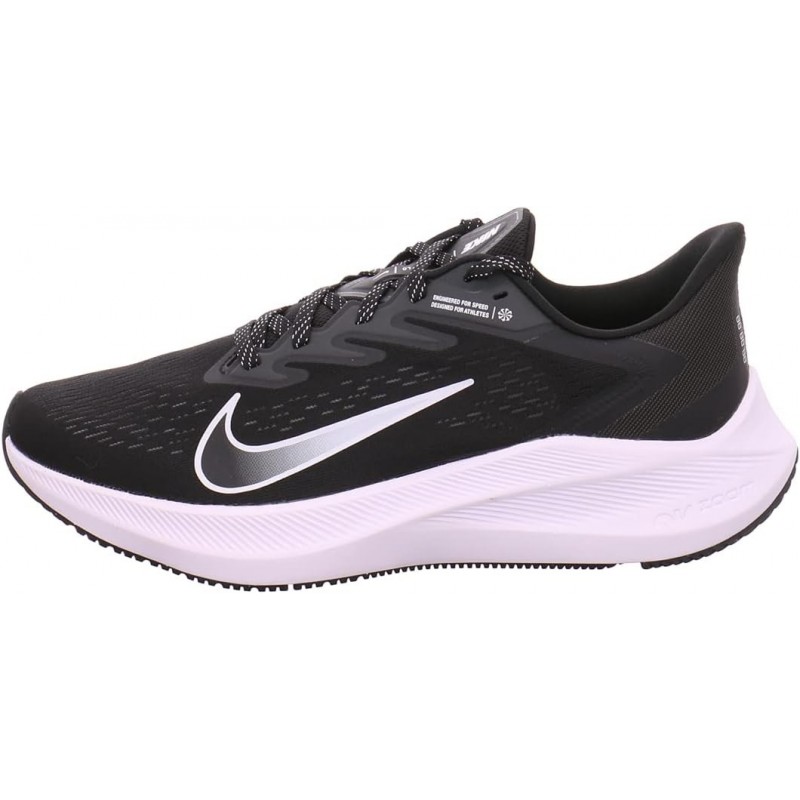 Chaussure de course Nike pour homme, noir, blanc, anthracite