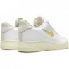 Chaussures de basket-ball Nike Air Force 1 '07 LX pour homme, blanc/vanille pâle-noix de coco