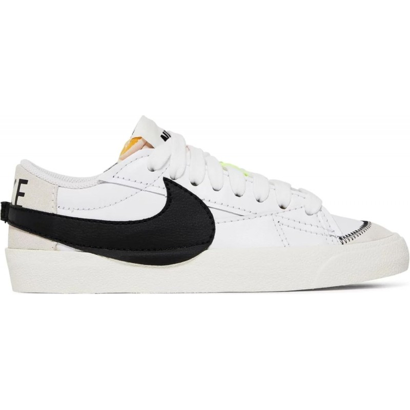 Baskets Nike Blazer Low '77 Jumbo Swoosh pour homme Blanc/Whitesail/Blanc/Noir