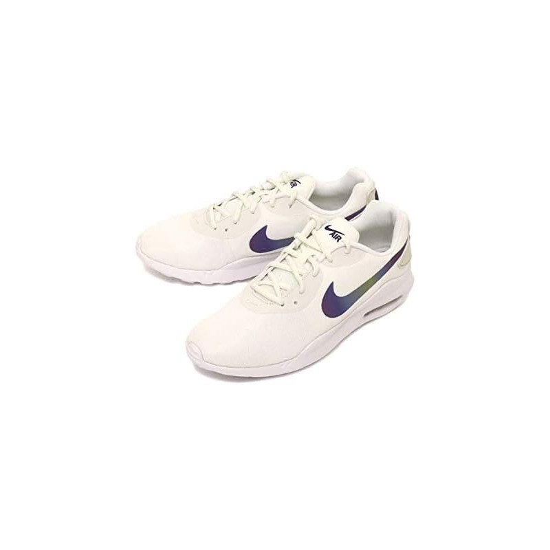 Baskets Nike Air Max Oketo unisexes pour adultes, blanc sommet/blanc noir