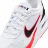 Chaussures Nike Air Max Solo pour homme (DX3666-105, blanc/cramoisi brillant/platine pur)