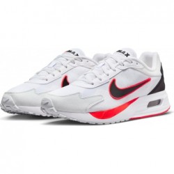 Chaussures Nike Air Max Solo pour homme (DX3666-105, blanc/cramoisi brillant/platine pur)