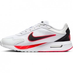 Chaussures Nike Air Max Solo pour homme (DX3666-105, blanc/cramoisi brillant/platine pur)