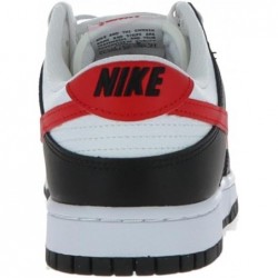 Nike Dunk Low Retro FB3354 001 Panda Swoosh Rouge Homme