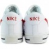 Chaussures unisexes Nike Court Legacy NN, taille 11, couleur : blanc/rouge université-blanc