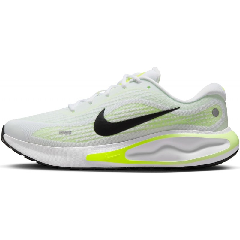 Chaussures de course sur route Nike Journey Run pour homme (FN0228-700, Volt/Volt/Blanc/Noir)