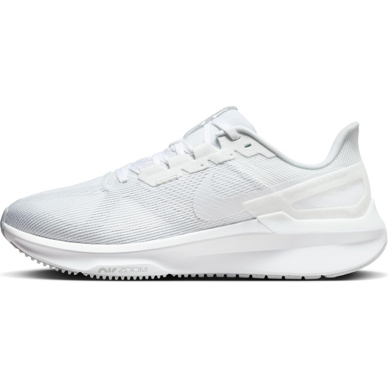 Chaussures de course sur route Nike Structure 25 pour homme (DJ7883-105, blanc/platine pur/blanc)