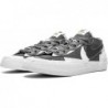 Nike Blazer Low Sacai pour homme Gris fer, Gris fer/Blanc/Blanc