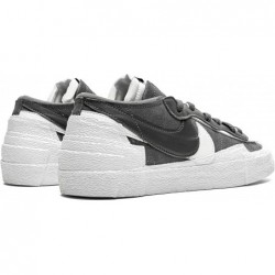 Nike Blazer Low Sacai pour homme Gris fer, Gris fer/Blanc/Blanc