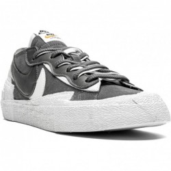 Nike Blazer Low Sacai pour homme Gris fer, Gris fer/Blanc/Blanc