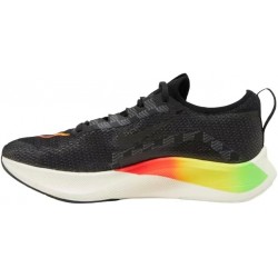 Nike Hommes Zoom Fly 4 Low Top Hommes Chaussures De Course Noir Volt Vert Strike