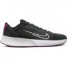 Chaussures de tennis pour terrain dur NikeCourt Vapor Lite 2 pour homme (DV2018-008, gris fumée foncé/sangria/poussière de photo