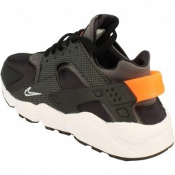 Nike Air Huarache MBD Baskets de course pour hommes DR0152 Chaussures de sport (noir blanc orange total 001)