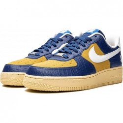 Nike Air Force 1 Low DM8462 400 Undefeated pour homme - Bleu croco