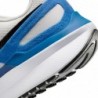 Chaussures de course sur route Nike Structure 25 pour homme (extra larges) (DZ3488-100, blanc/teinte platine/bleu étoile/noir)