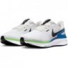 Chaussures de course sur route Nike Structure 25 pour homme (extra larges) (DZ3488-100, blanc/teinte platine/bleu étoile/noir)