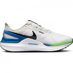 Chaussures de course sur route Nike Structure 25 pour homme (extra larges) (DZ3488-100, blanc/teinte platine/bleu étoile/noir)