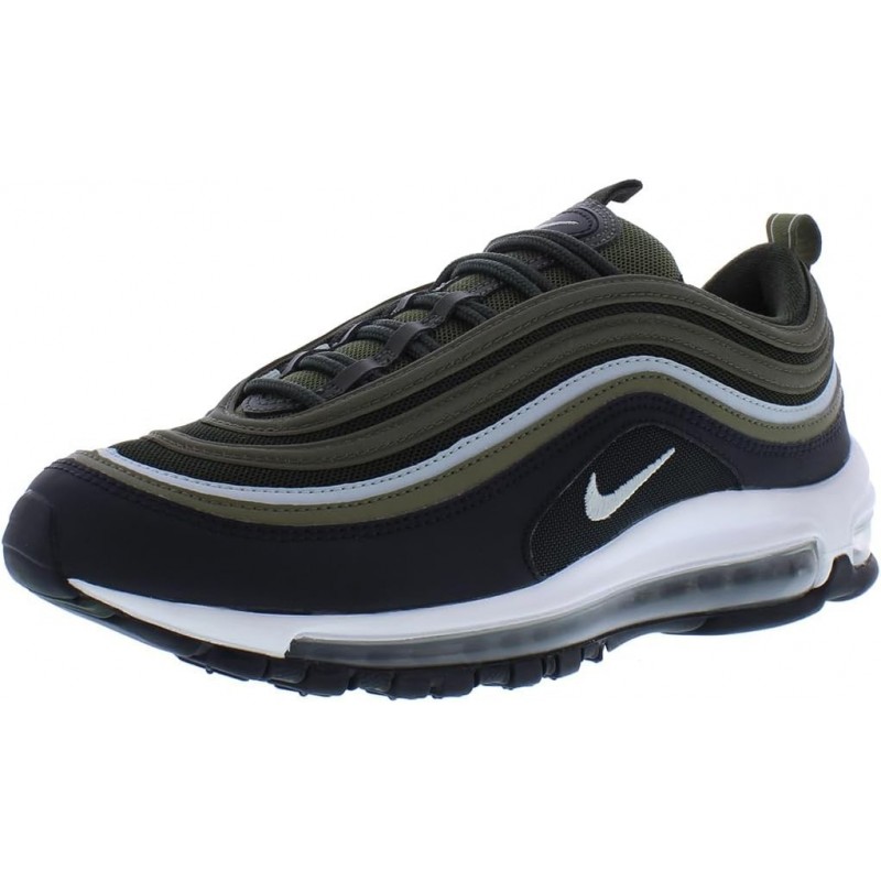 Chaussures Nike Air Max 97 pour hommes Couleur : olive moyen/argent clair-vert