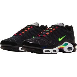 Nike Air Max Plus SE pour homme Noir/Lemon Venom-Blanc (DA5561 001)