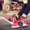 Baskets tendance unisexes, chaussures de skate montantes, chaussures hip-hop décontractées et élégantes