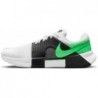 Chaussures de tennis pour terrain dur Nike Zoom GP Challenge 1 pour homme (FB3147-100, blanc/noir/vert poison)