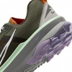 Chaussures de course sur sentier Nike Kiger 9 pour homme (DR2693-201, olive moyen/olive neutre/lilas fleuri/blanc sommet)